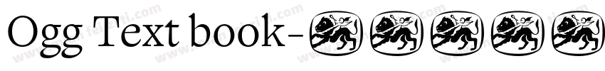 Ogg Text book字体转换
